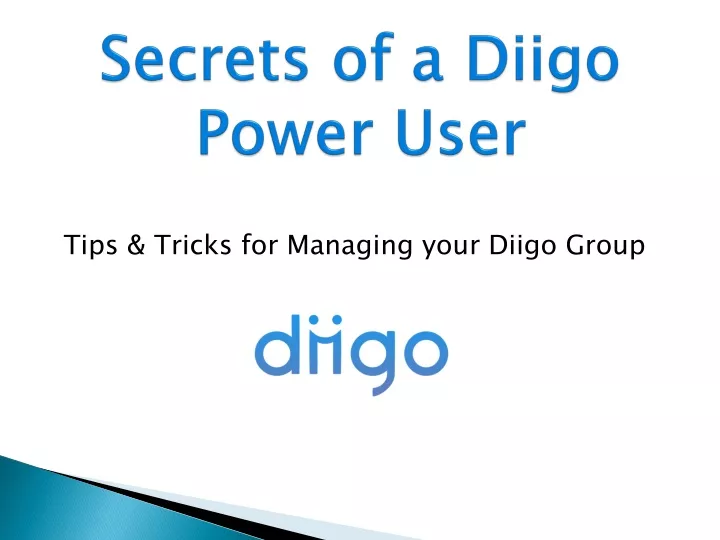 secrets of a diigo power user
