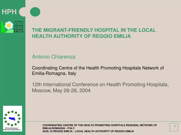 the migrant friendly hospital in the local health