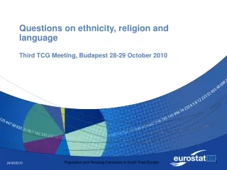 Questions on ethnicity, religion and language Third TCG Meeting, Budapest 28-29 October 2010