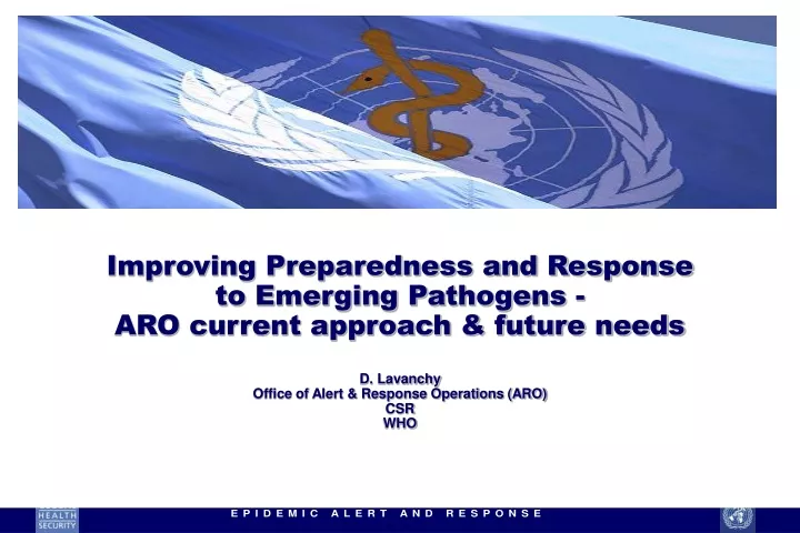 improving preparedness and response to emerging