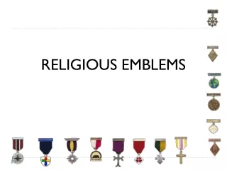 RELIGIOUS EMBLEMS