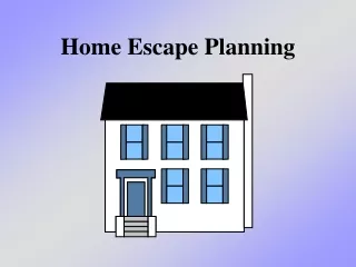 Home Escape Planning