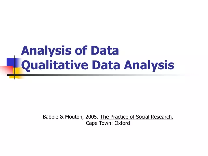 analysis of data qualitative data analysis