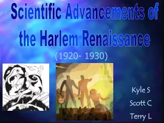 Scientific Advancements of the Harlem Renaissance