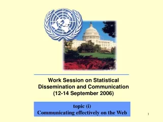 Work Session on Statistical Dissemination and Communication (12-14 September 2006)