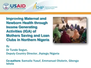 By  Dr Tunde Segun, Deputy Country Director, Jhpiego/Nigeria