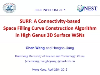 Chen Wang  and Hongbo Jiang Huazhong University of Science and Technology, China