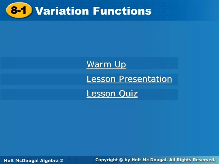 variation functions