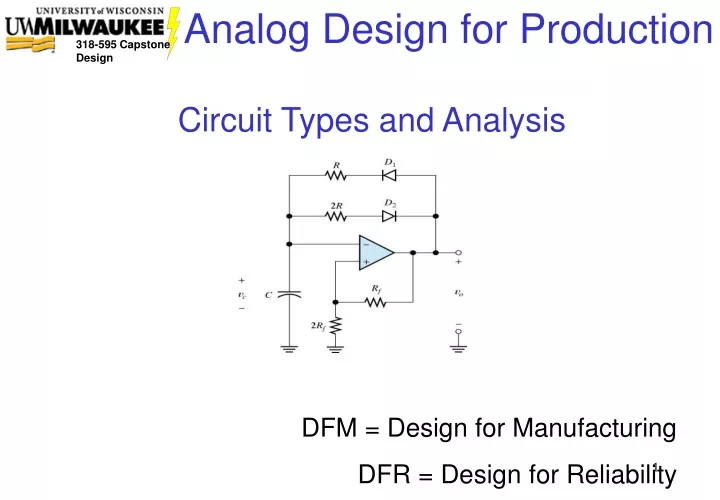 circuit types and analysis