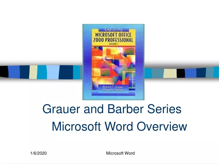 grauer and barber series microsoft word overview