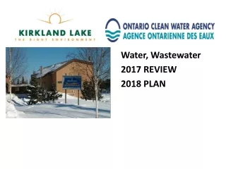 Water, Wastewater 2017 REVIEW 2018 PLAN