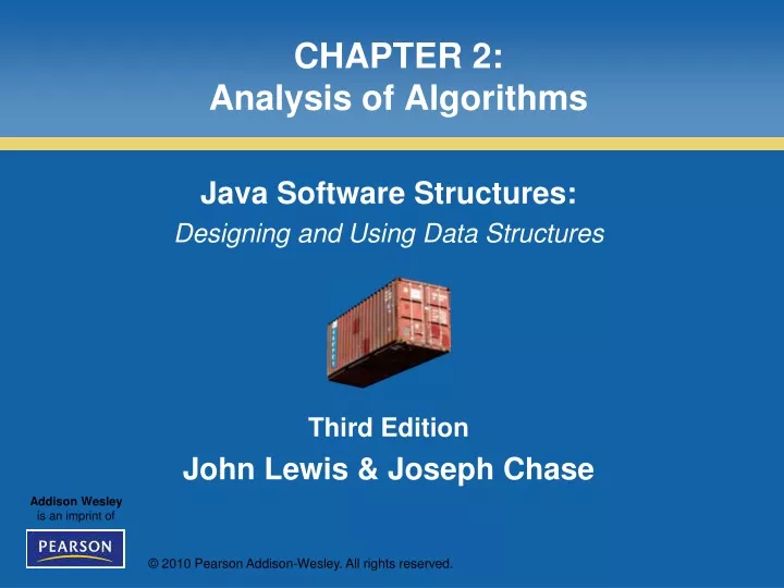 chapter 2 analysis of algorithms