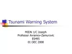 Enhancing Tsunami Warning System with DART Technology - slide 1