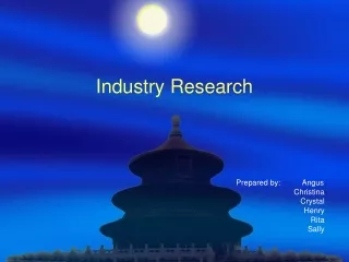 Industry Research