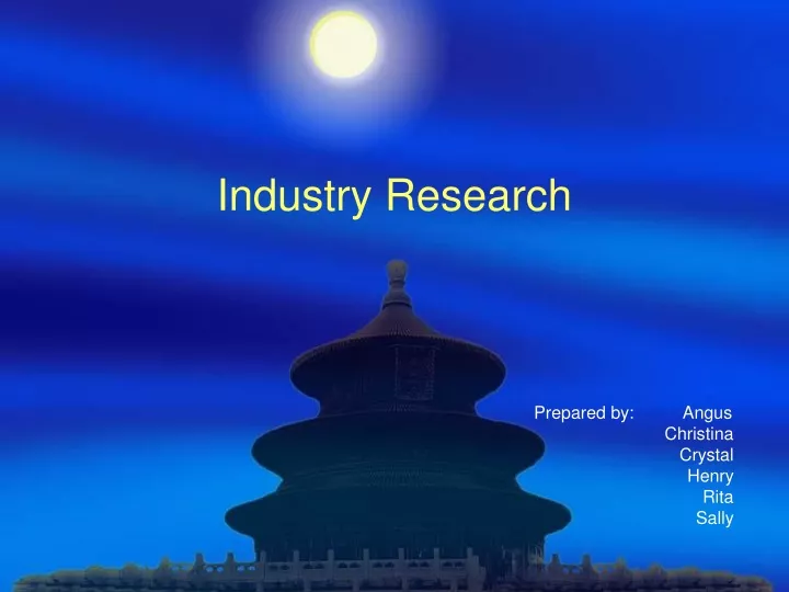 industry research