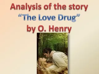 The title  “The Love drug”  can orientate the reader that the story will be about  love.