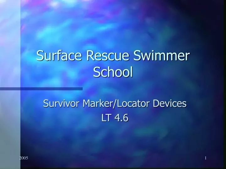 surface rescue swimmer school