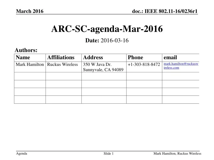 arc sc agenda mar 2016