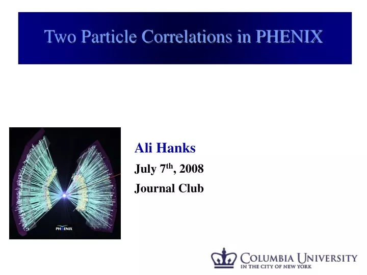 ali hanks july 7 th 2008 journal club