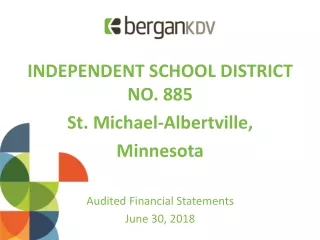 INDEPENDENT SCHOOL DISTRICT NO. 885 St. Michael-Albertville,  Minnesota