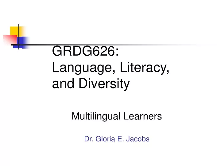 grdg626 language literacy and diversity