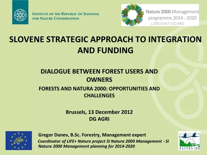 slovene strategic approach to integration and funding
