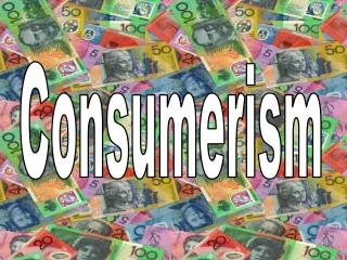 Consumerism