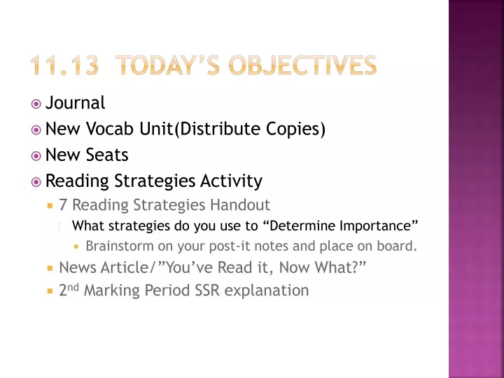 11 13 today s objectives