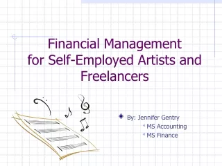 Financial Management         for Self-Employed Artists and Freelancers