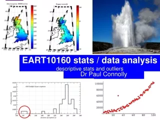 EART10160 stats / data analysis descriptive stats and outliers