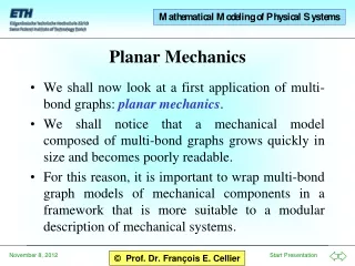Planar Mechanics