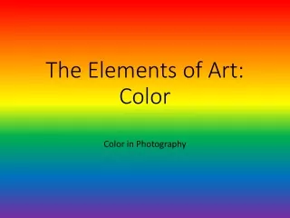The Elements of Art: Color