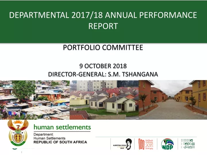 departmental 2017 18 annual performance report