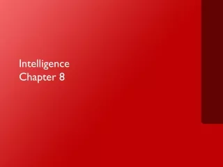 Intelligence Chapter 8