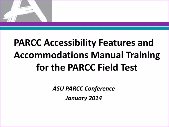 parcc accessibility features and accommodations