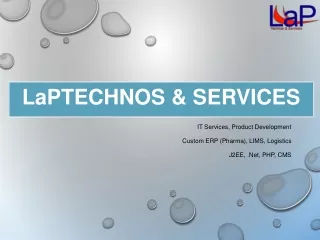 LaPT ECHNOS  &amp; S ERVICES