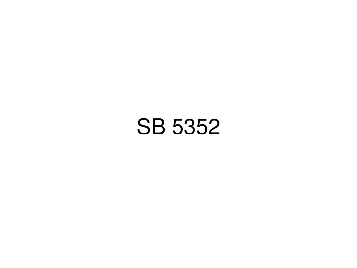 sb 5352