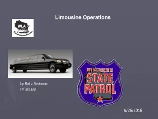 Limousine Operations