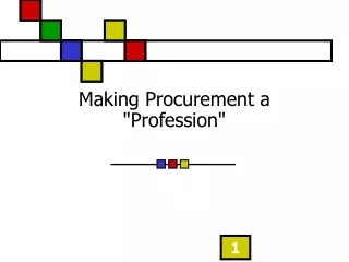 Making Procurement a &quot;Profession&quot;