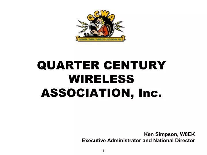 quarter century wireless association inc