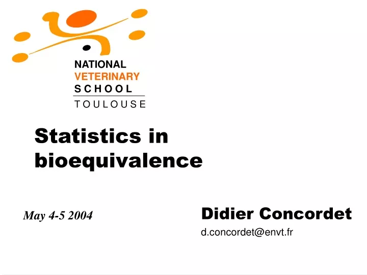 statistics in bioequivalence