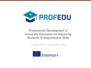 Professional Development of University Educators for Improving Students' Entrepreneurial Skills