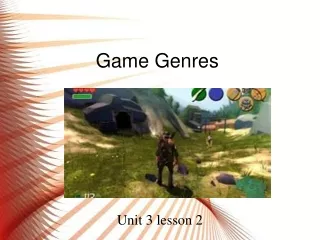 Game Genres