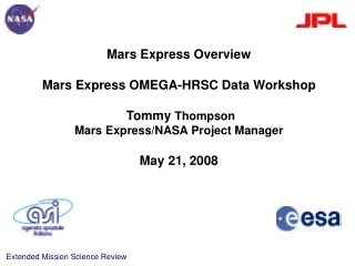 Mars Express/ NASA Project