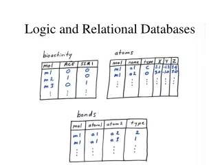 Logic and Relational Databases