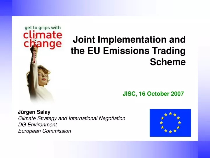 joint implementation and the eu emissions trading scheme