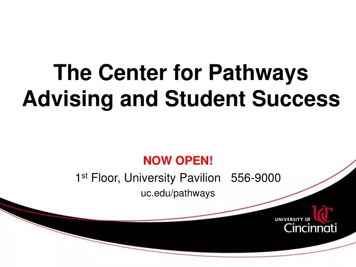 the center for pathways advising and student success