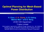 Optimal Planning for Mesh-Based Power Distribution - slide 1