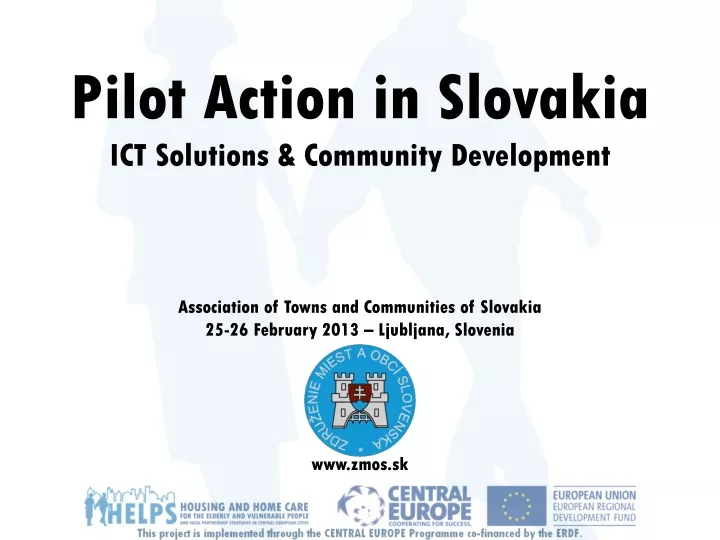 pilot action in slovakia ict solutions community