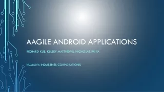 AAGILE Android Applications